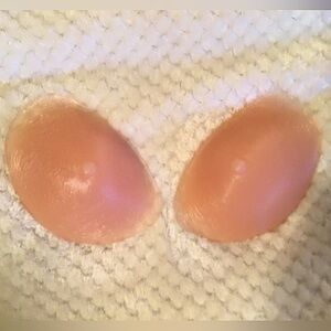 Silicone real feel bra inserts, weight 5.6 oz each